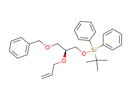 (S)-2-O-(2-allyl)-1-O-benzyl-3-O-(tert-butyldiphenylsilyl)glycerol