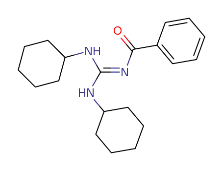Benzamide, N-[bis(cyclohexylamino)methylene]-