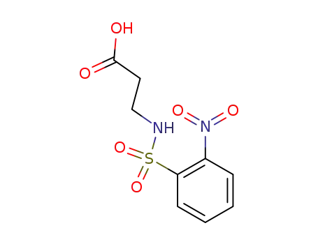 3-(2-Nitro-benzenesulfonylamino)-propionic acid