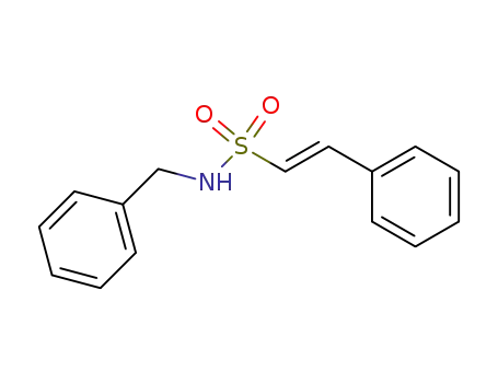 Molecular Structure of 13719-49-8 (N-Benzyl-trans-2-phenyl-aethen-1-sulfonamid)