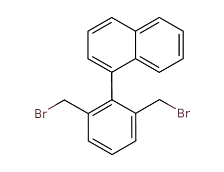 Naphthalene, 1-[2,6-bis(bromomethyl)phenyl]-
