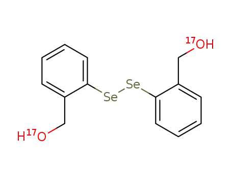 [17O]-labeled bis[2-(hydroxymethyl)phenyl] diselenide