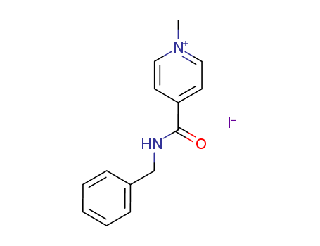 1-Methyl-4-[[(phenylmethyl)amino]carbonyl]pyridinium iodide