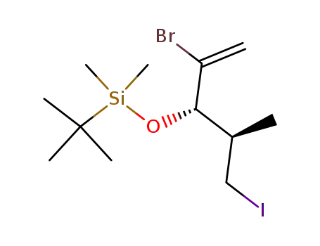 [(S)-2-Bromo-1-((R)-2-iodo-1-methyl-ethyl)-allyloxy]-tert-butyl-dimethyl-silane