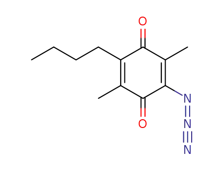 2-azido-3,6-dimethyl-4-butylquinone