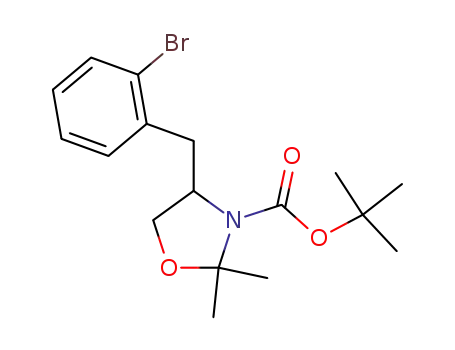 4-(2-Bromo-benzyl)-2,2-dimethyl-oxazolidine-3-carboxylic acid tert-butyl ester