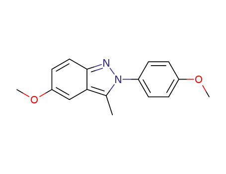 2H-Indazole, 5-methoxy-2-(4-methoxyphenyl)-3-methyl-