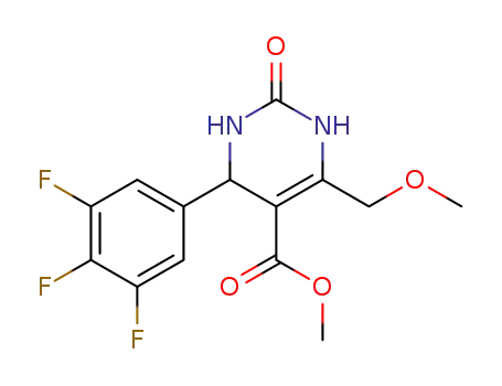 Methyl 6-(methoxymethyl)-2-oxo-4-(3,4,5-trifluorophenyl)-1,2,3,4-tetrahydropyrimidine-5-carboxylate