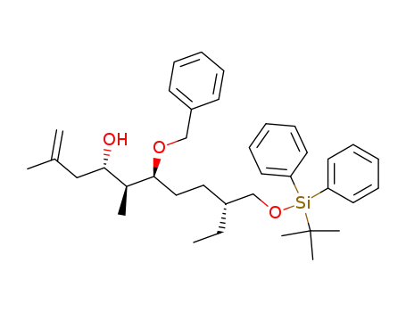 (4S,5S,6S,9R)-6-Benzyloxy-9-(tert-butyl-diphenyl-silanyloxymethyl)-2,5-dimethyl-undec-1-en-4-ol