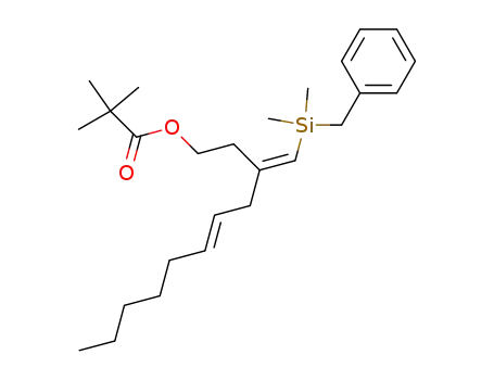 2,2-dimethyl-propionic acid 3-[(benzyl-dimethyl-silanyl)-methylene]-undec-5-enyl ester