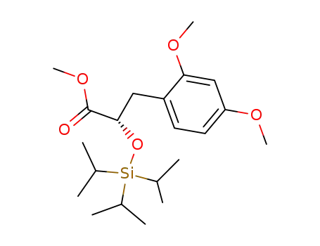 methyl (2S)-2-(2,4-dimethoxyphenyl)-2-triisopropylsilanyloxypropionate