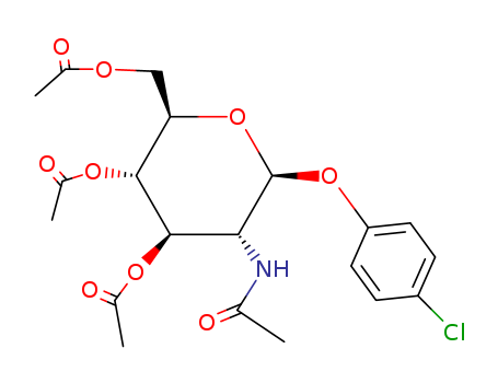 4-CHLOROPHENYL 2-ACETAMIDO-3,4,6-TRI-O-ACETYL-2-DEOXY-SS-D-GLUCOPYRANOSIDE