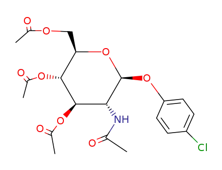 [5-Acetamido-3,4-diacetyloxy-6-(4-chlorophenoxy)oxan-2-yl]methyl acetate