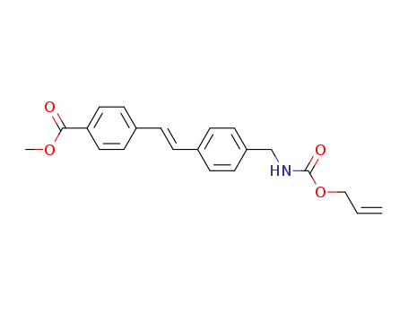 methyl 4-{(E)-2-[4-({[(allyloxy)carbonyl]amino}methyl)phenyl]vinyl}benzoate