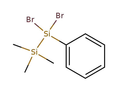 1,1-dibromo-2,2,2-trimethyl-1-phenyldisilane
