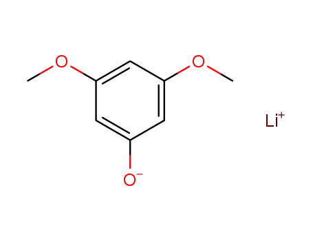 Molecular Structure of 114299-94-4 (Phenol, 3,5-dimethoxy-, lithium salt)