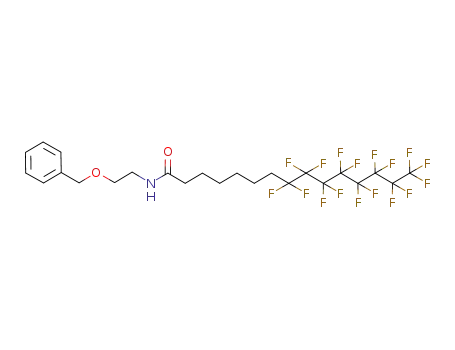 Molecular Structure of 350689-55-3 (N-[2-(benzyloxy)ethyl]-7-(F-octyl)heptanamide)