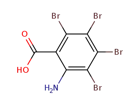 2-아미노-3,4,5,6-테트라브로모벤조산