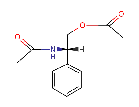 (2S)-2-acetylamino-2-phenylethyl acetate