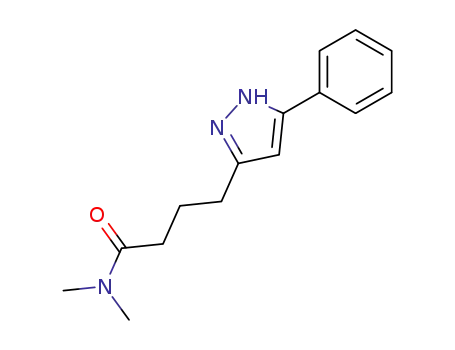 N<sub>1</sub>,N<sub>1</sub>-dimethyl-4-(5-phenyl-1H-3-pyrazolyl)butanamide
