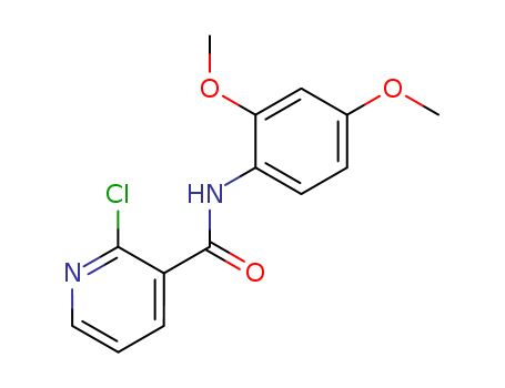 2-chloro-N-(2,4-dimethoxyphenyl)nicotinamide(SALTDATA: FREE)