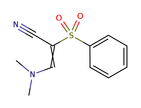 3-(dimethylamino)-2-(phenylsulfonyl)acrylonitrile