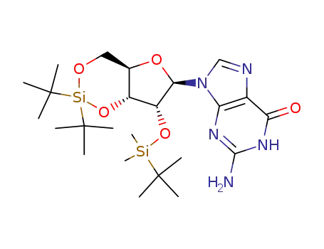 2'-O-(tert-Butyldimethylsilyl)-3',5'-O-(di-tert-butylsilanediyl)guanosine