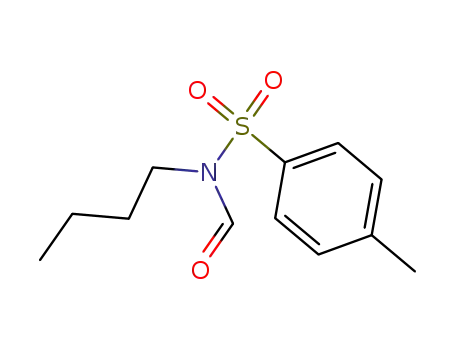 Molecular Structure of 312329-73-0 (N-butyl-N-formyl-4-methyl-benzenesulfonamide)