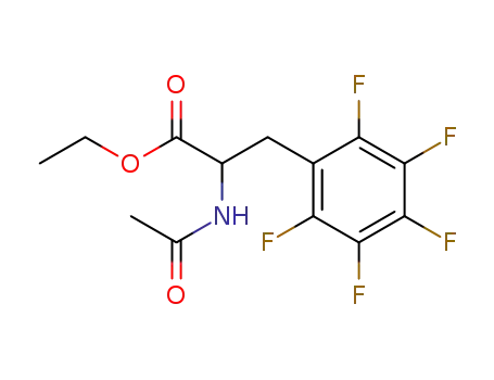 2-acetylamino-3-pentafluorophenyl-propionic acid ethyl ester