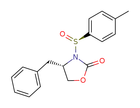(4S)-4-benzyl-3-<(S)-p-tolylsulfinyl>-2-isoxazolidinone