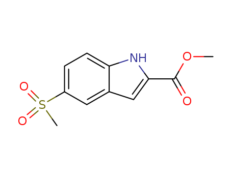 Methyl5-(methylsulfonyl)-1H-indole-2-carboxylate