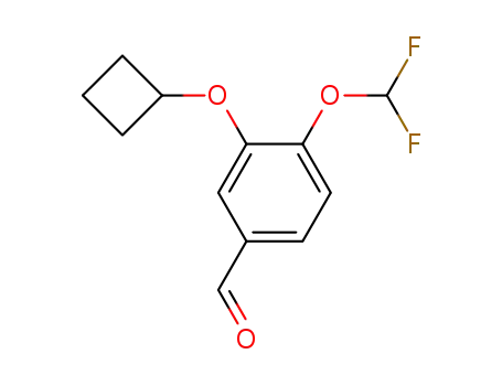3-Cyclobutoxy-4-difluoromethoxy-benzaldehyde