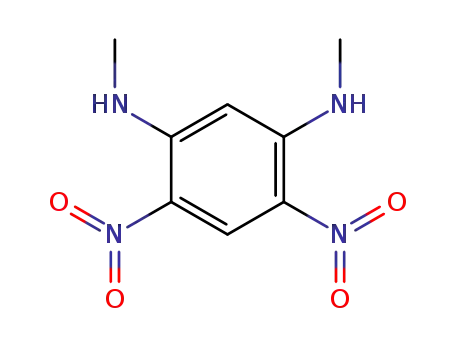 Molecular Structure of 2873-62-3 (1,3-Benzenediamine,N1,N3-dimethyl-4,6-dinitro-)