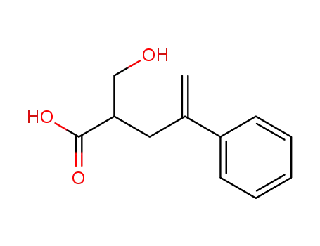 2-(hydroxymethyl)-4-phenylpent-4-enoic acid