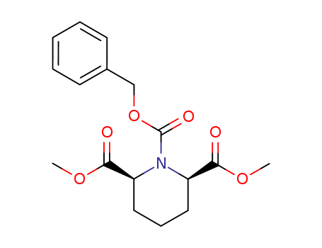 1,2,6-Piperidinetricarboxylic acid, 2,6-dimethyl 1-(phenylmethyl) ester, cis-
