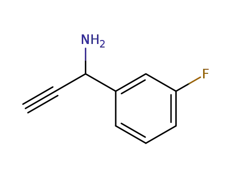 벤젠메탄아민, 알파-에티닐-3-플루오로-(9CI)