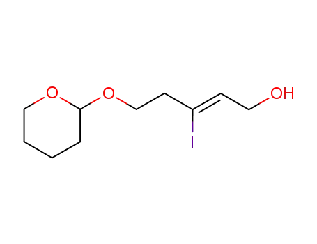 (Z)-3-iodo-5-(tetrahydro-2H-pyran-2-yloxy)pent-2-en-1-ol