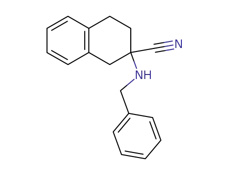 2-(benzylamino)-2-cyano-1,2,3,4-tetrahydronaphthalene