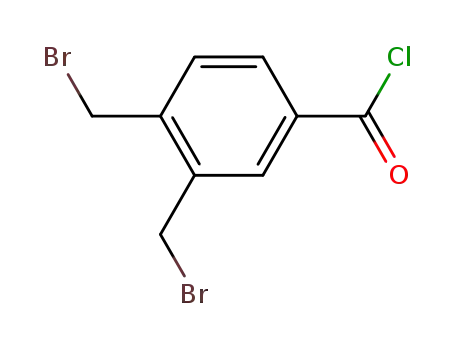 Benzoyl chloride, 3,4-bis(bromomethyl)-