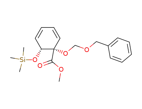 (1S,6R)-1-Benzyloxymethoxy-6-trimethylsilanyloxy-cyclohexa-2,4-dienecarboxylic acid methyl ester