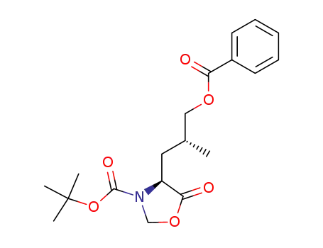 (S)-4-((R)-3-Benzoyloxy-2-methyl-propyl)-5-oxo-oxazolidine-3-carboxylic acid tert-butyl ester