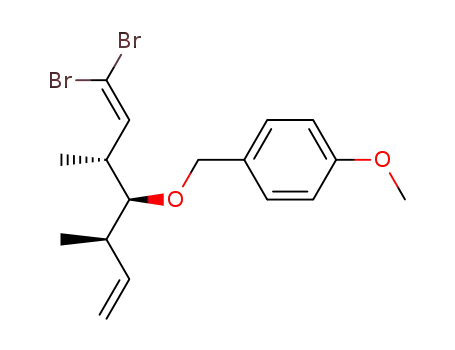(2R,4S,5R)-1,1-dibromo-4-(4'-methoxybenzyloxy)-3,5-dimethylhept-1,6-diene