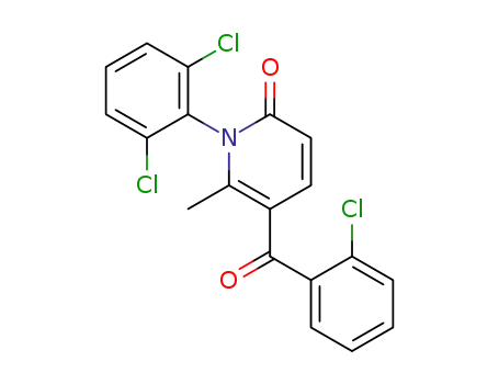 5-(2-chlorobenzoyl)-1-(2,6-dichlorophenyl)-6-methyl-1H-pyridin-2-one