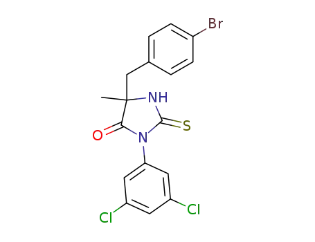 5-(4-bromobenzyl)-3-(3,5-dichlorophenyl)-5-methyl-2-thioxoimidazolidin-4-one