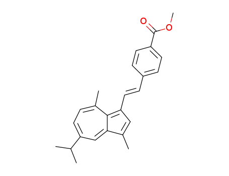 methyl 4-<2-<1-<3,8-dimethyl-5-(1-methylethyl)azulenyl>>ethenyl>benzoate