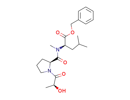 L-lactyl-L-prolyl-N-methyl-D-leucine benzyl ester