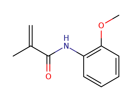 N-(o-methoxyphenyl)-2-methylpropenamide