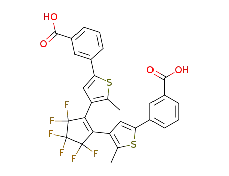1,2-bis(2-methyl-5-(3-carboxyphenyl)thiophen-3-yl)hexafluorocyclopentene