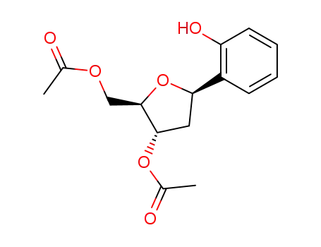 1-hydroxy-2-(3',5'-di-O-acetyl-2'-deoxy-β-D-ribofuranosyl)benzene