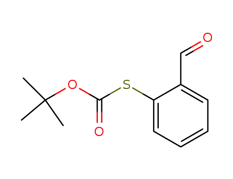 2-S-(t-butoxycarbonyl)mercaptobenzaldehyde